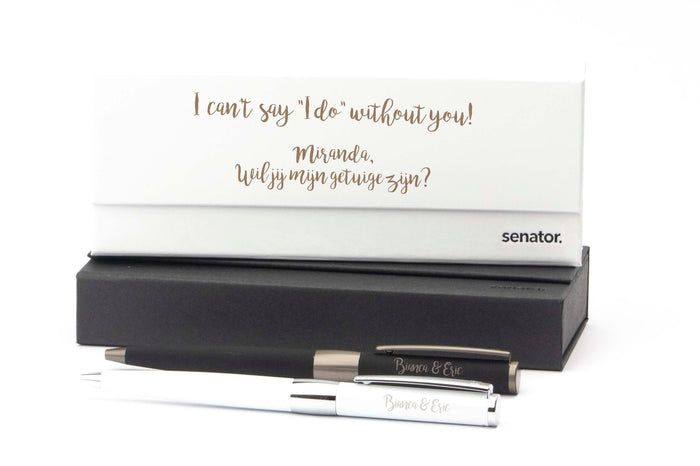 De leukste manieren om je getuigen te vragen