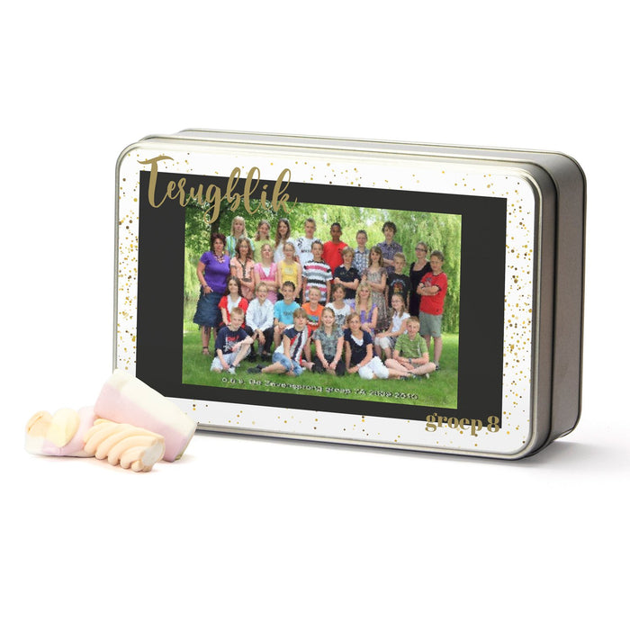 Terugblik op het schooljaar cadeau geven aan juf, meester of leerling