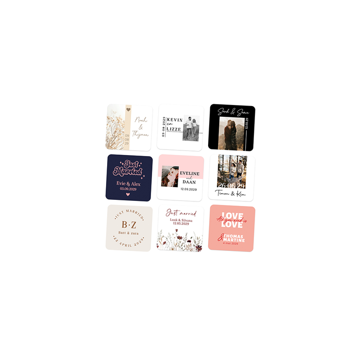 Ontwerp & bestel je eigen kaartjes en stickers | Bedankjes.nl