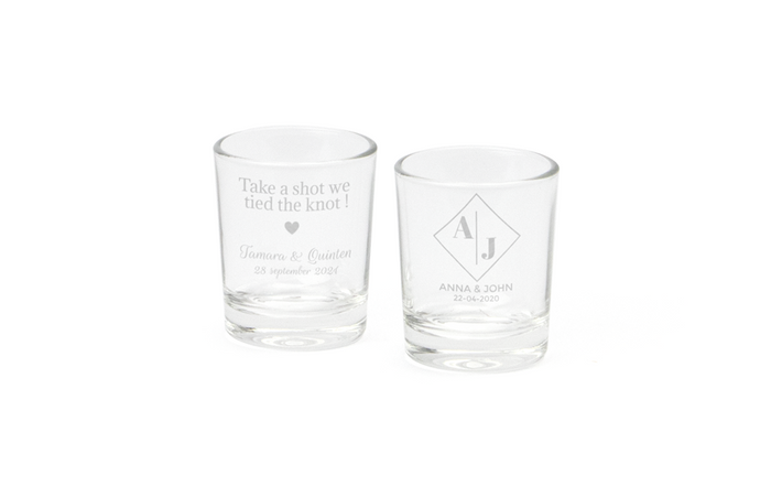 Bruiloftbedankjes voor de speciale gasten