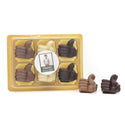 Chocolade duimpjes 6st - Communie jongens - Bedankjes.nl