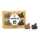 Chocolade duimpjes (6) voor je inzet - Zakelijk - Bedankjes.nl