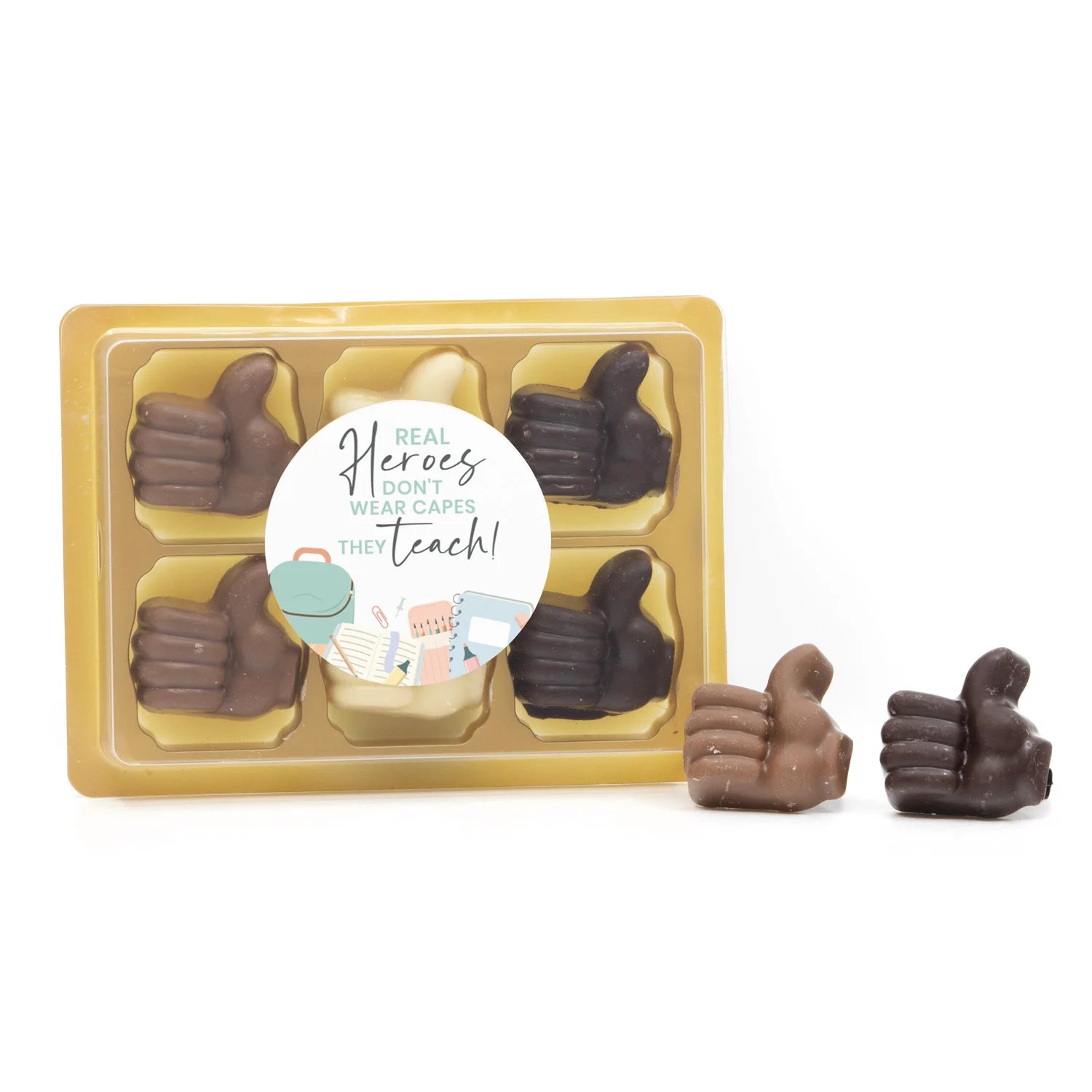 Duim omhoog voor je inzet - Leraar - Bedankjes.nl