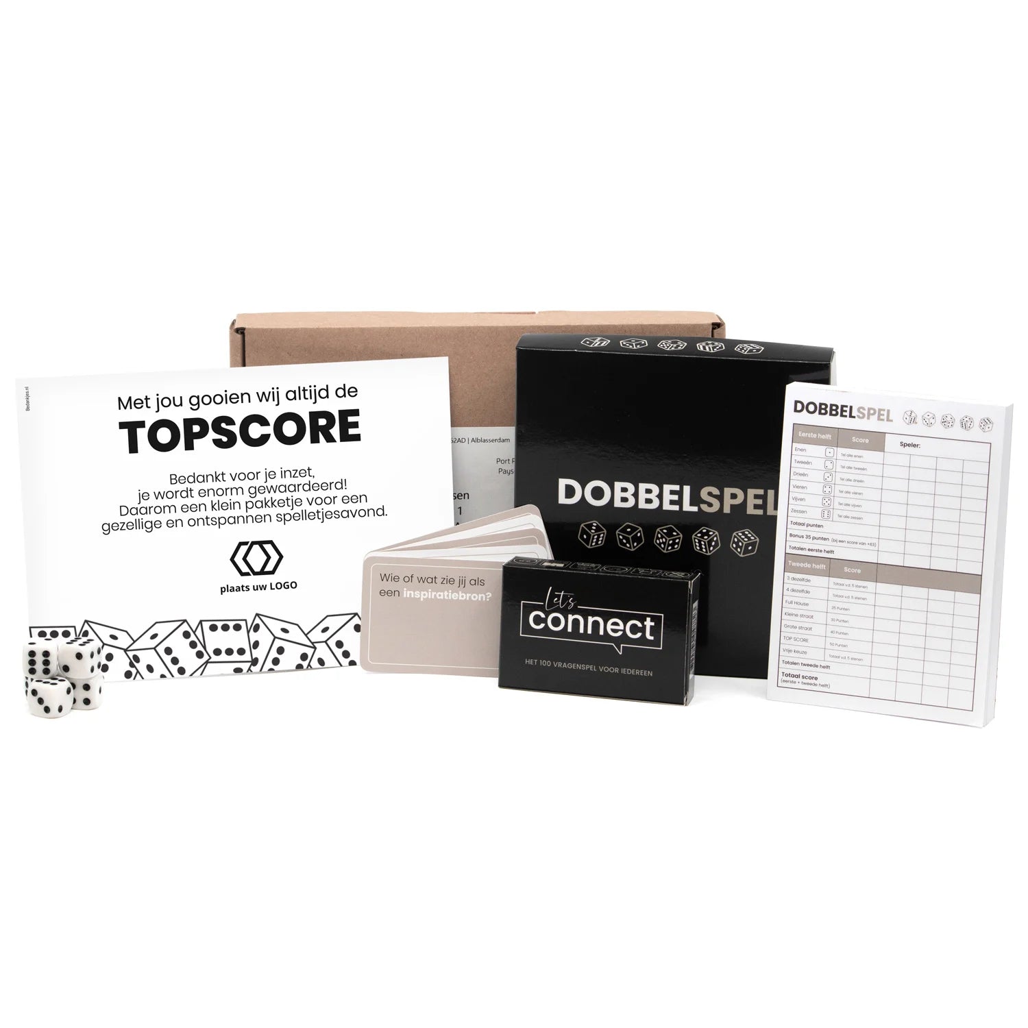 Spelletjes avond in een doosje - Leraar - Bedankjes.nl