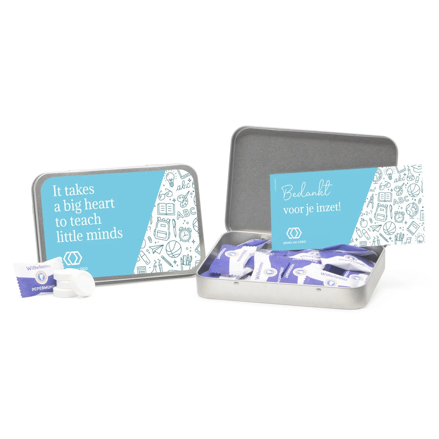 Complimints in blik - Leraar - Bedankjes.nl