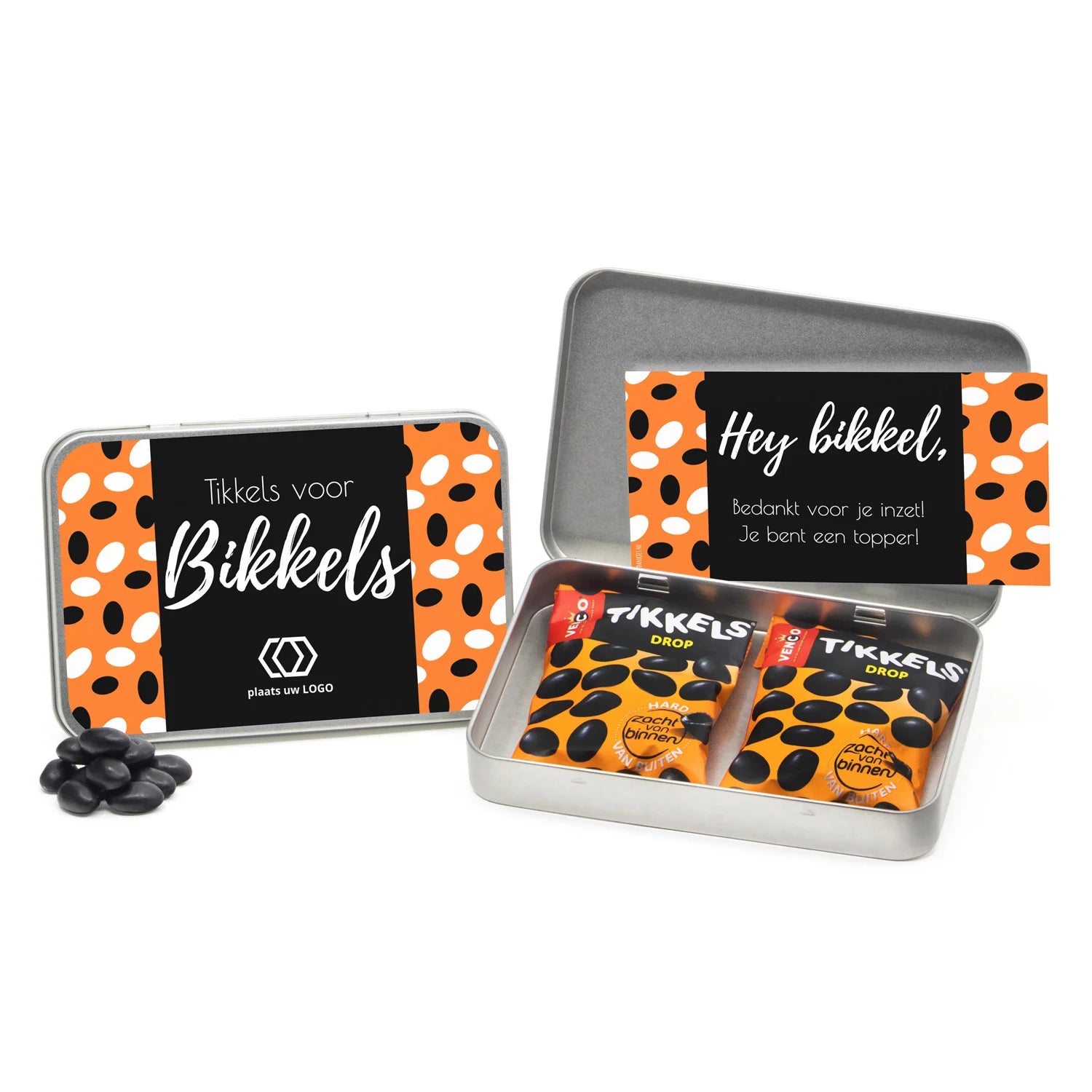 Tikkels voor Bikkels in bewaarblik - Verpleging - Bedankjes.nl