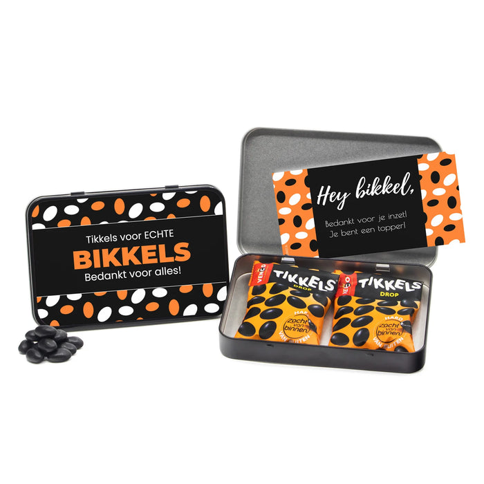 Tikkels voor Bikkels in bewaarblik - Verpleging Tikkels voor Bikkels in bewaarblik - Verpleging