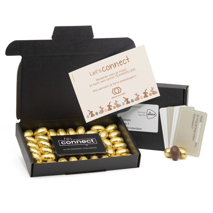 Maildoosje met kaartspel en paaseitjes - Pasen Maildoosje met kaartspel en paaseitjes - Pasen