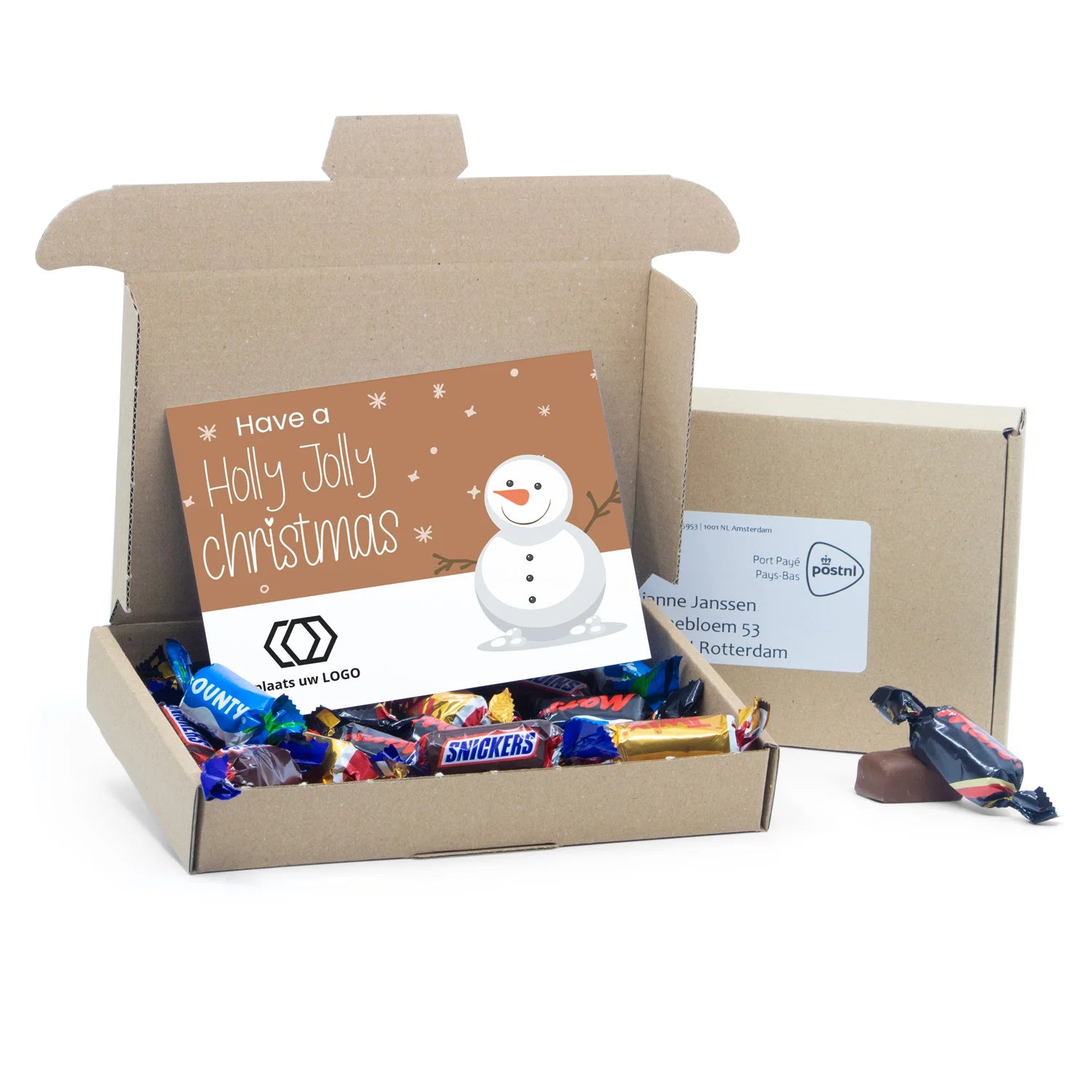 Maildoosje met celebrations - Kerst - Bedankjes.nl