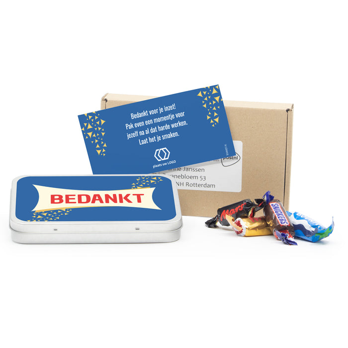 Celebrations in blik - Brievenbus Celebrations in blik - Brievenbus