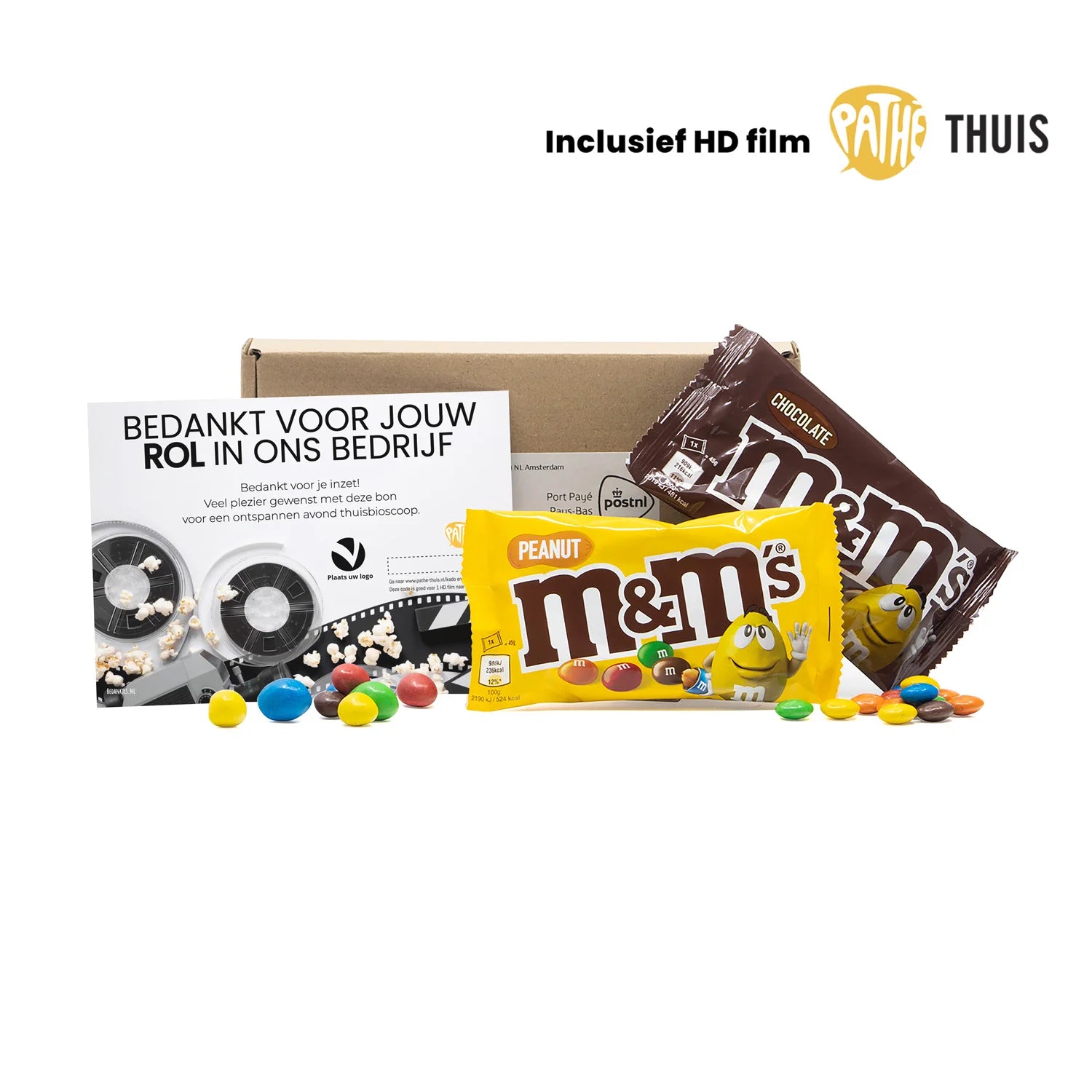 Filmavond met Pathé thuis code - Verpleging - Bedankjes.nl