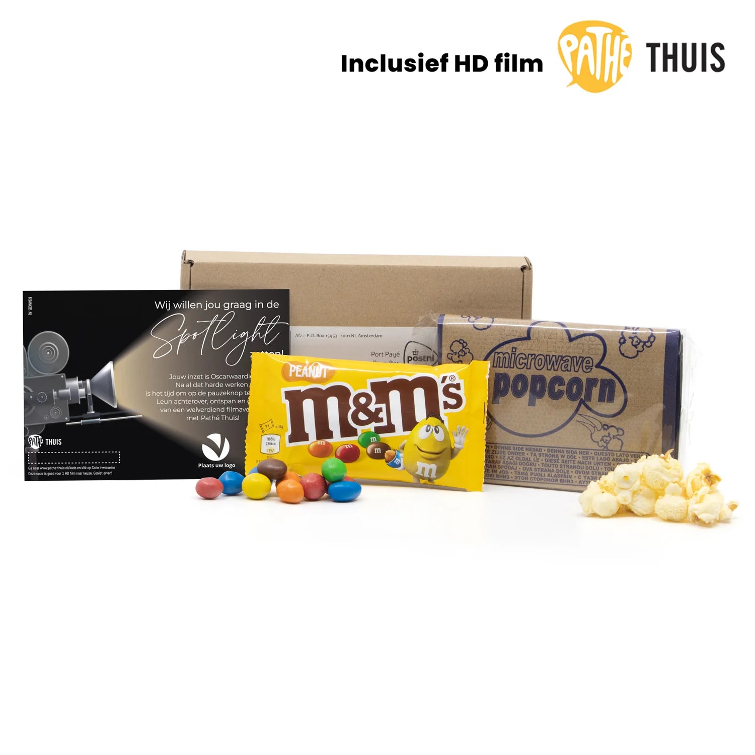 Filmavond met Pathé thuis code - Brievenbus - Bedankjes.nl