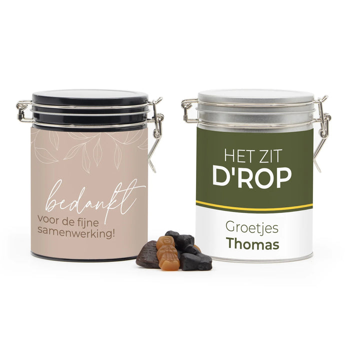 Beugelblik met eigen wikkel - Afscheid Collega's Beugelblik met eigen wikkel - Afscheid Collega's