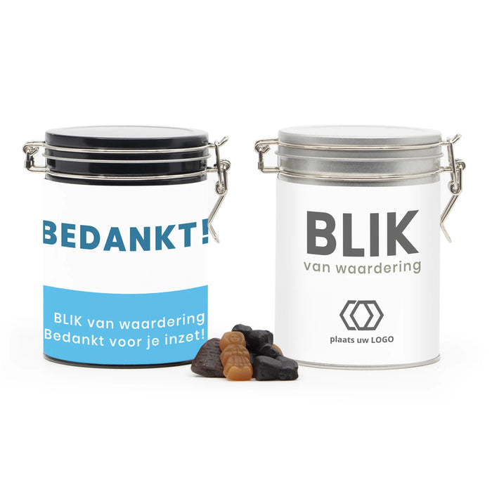 Beugelblik met eigen wikkel - Zakelijk Beugelblik met eigen wikkel - Zakelijk