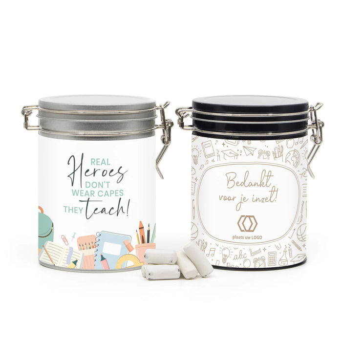 Beugelblik met eigen wikkel - Leraar Beugelblik met eigen wikkel - Leraar