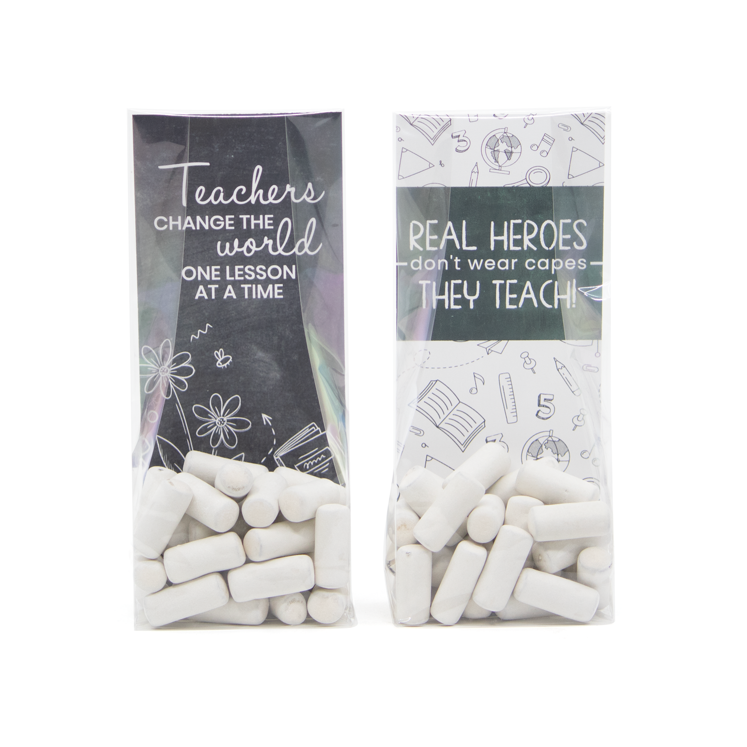 Blisterzak met snoepjes - Leraar - Bedankjes.nl