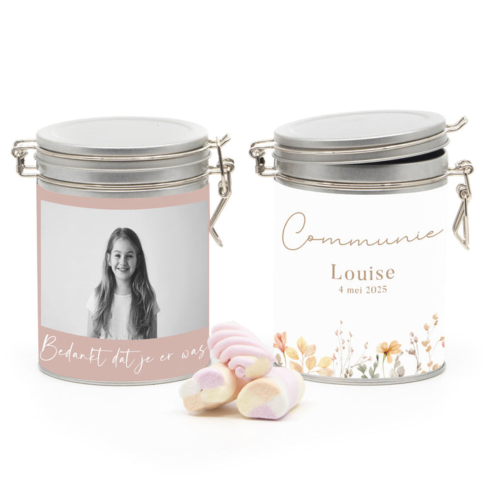 Beugelblik met eigen wikkel - Communie meisjes Beugelblik met eigen wikkel - Communie meisjes