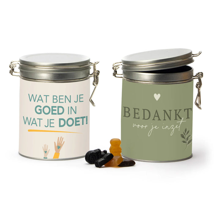Beugelblik met eigen wikkel - Vrijwilliger Beugelblik met eigen wikkel - Vrijwilliger