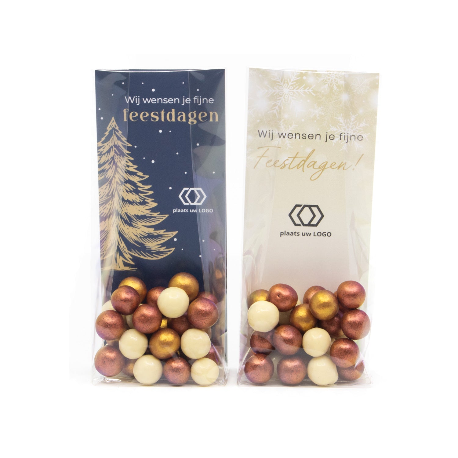 Blisterzak met snoep - Kerst - Bedankjes.nl