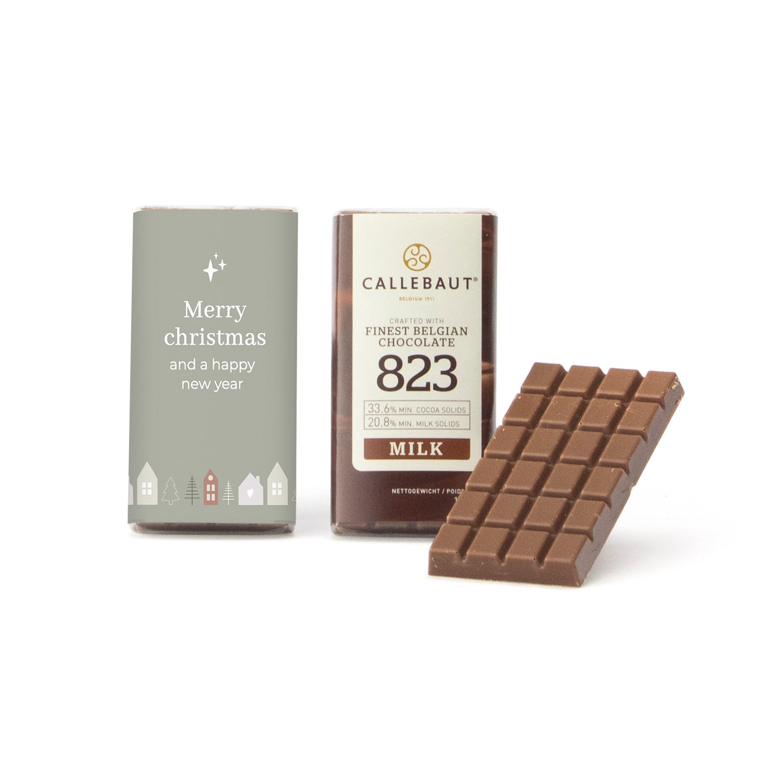 Callebaut chocolaatjes (25 stuks) - Kerst - Bedankjes.nl