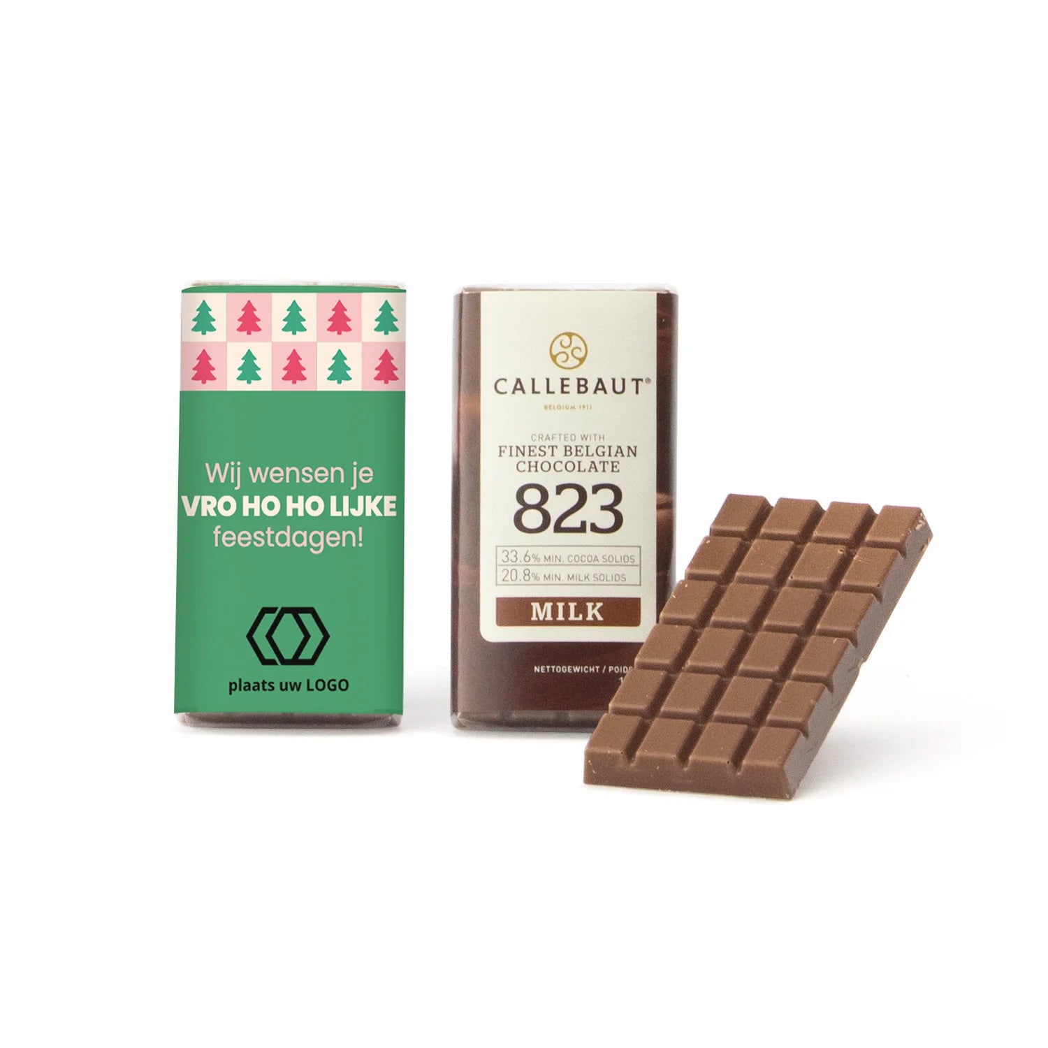 Callebaut chocolaatjes (25 stuks) - Kerst - Bedankjes.nl