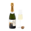 Fles cava met persoonlijk etiket - Trouwen - Bedankjes.nl