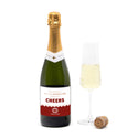 Fles cava met persoonlijk etiket - Vrijwilliger