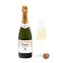Luxe fles cava met persoonlijk etiket - Zakelijk