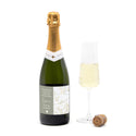 Fles cava met persoonlijk etiket - Getuige - Bedankjes.nl
