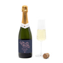 Fles cava met persoonlijk etiket - Trouwen - Bedankjes.nl