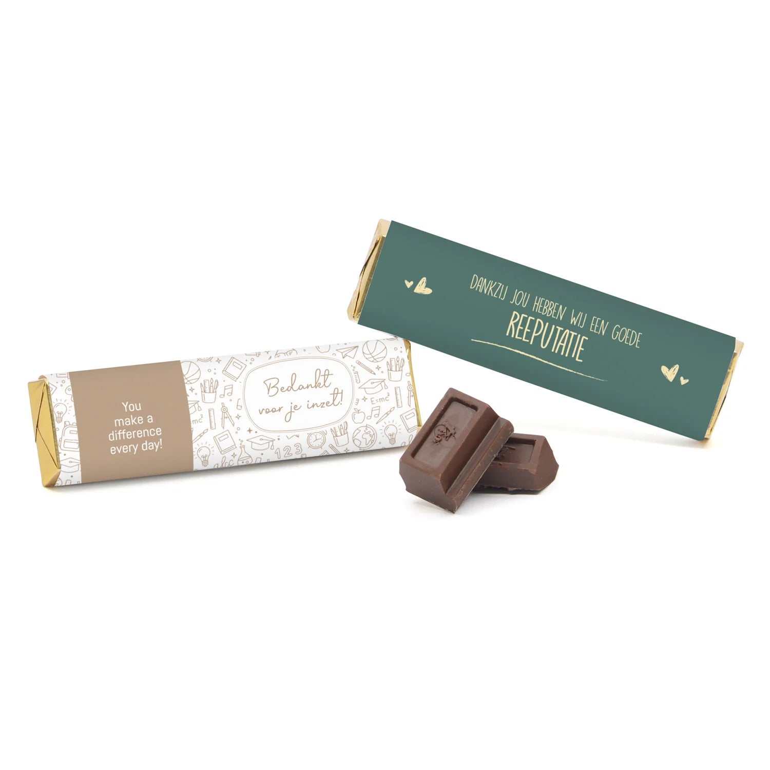 Chocoladereep met eigen wikkel - Leraar