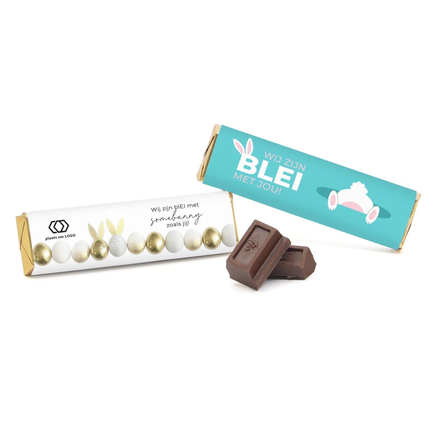 Chocoladereep met eigen wikkel - Pasen