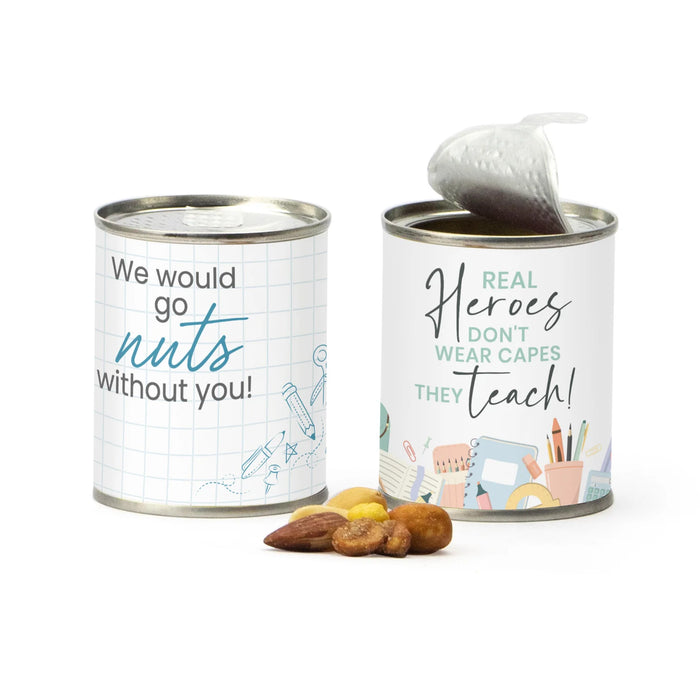 Blikje Cocktailmix met eigen logo - Leraar Blikje Cocktailmix met eigen logo - Leraar