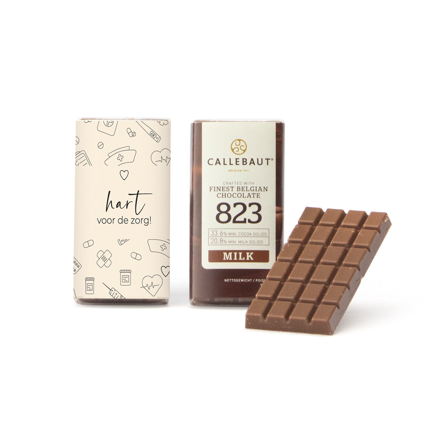 Callebaut chocolaatjes (25 stuks) - Verpleging - Bedankjes.nl