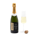 Cava fles bedankje