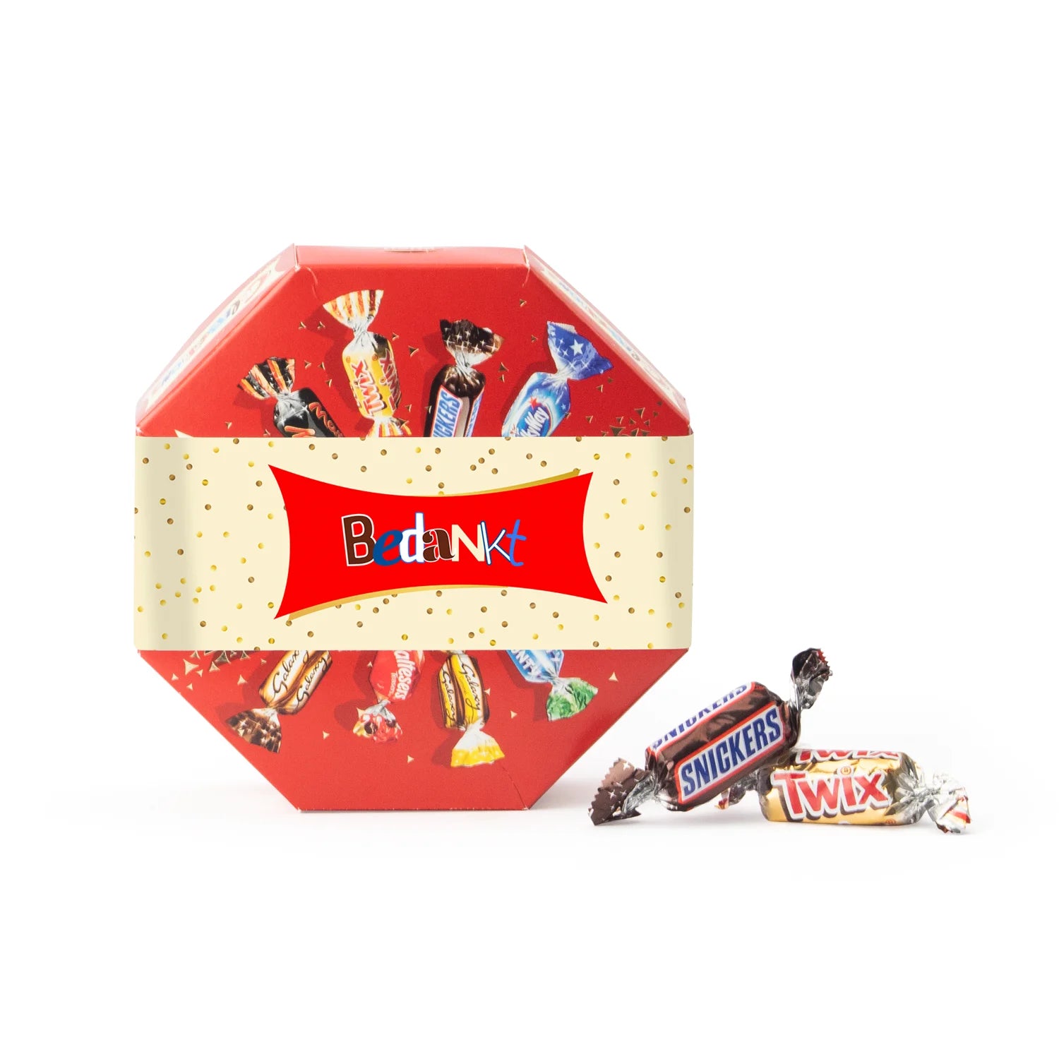 Giftbox Celebrations met eigen sleeve - Zakelijk - Bedankjes.nl