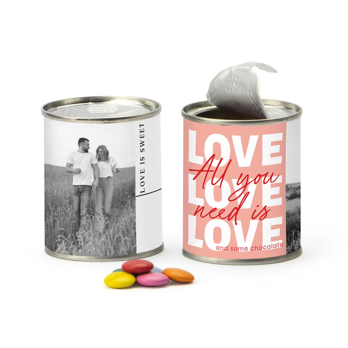 Blikje chocofeest - Trouwen Blikje chocofeest - Trouwen