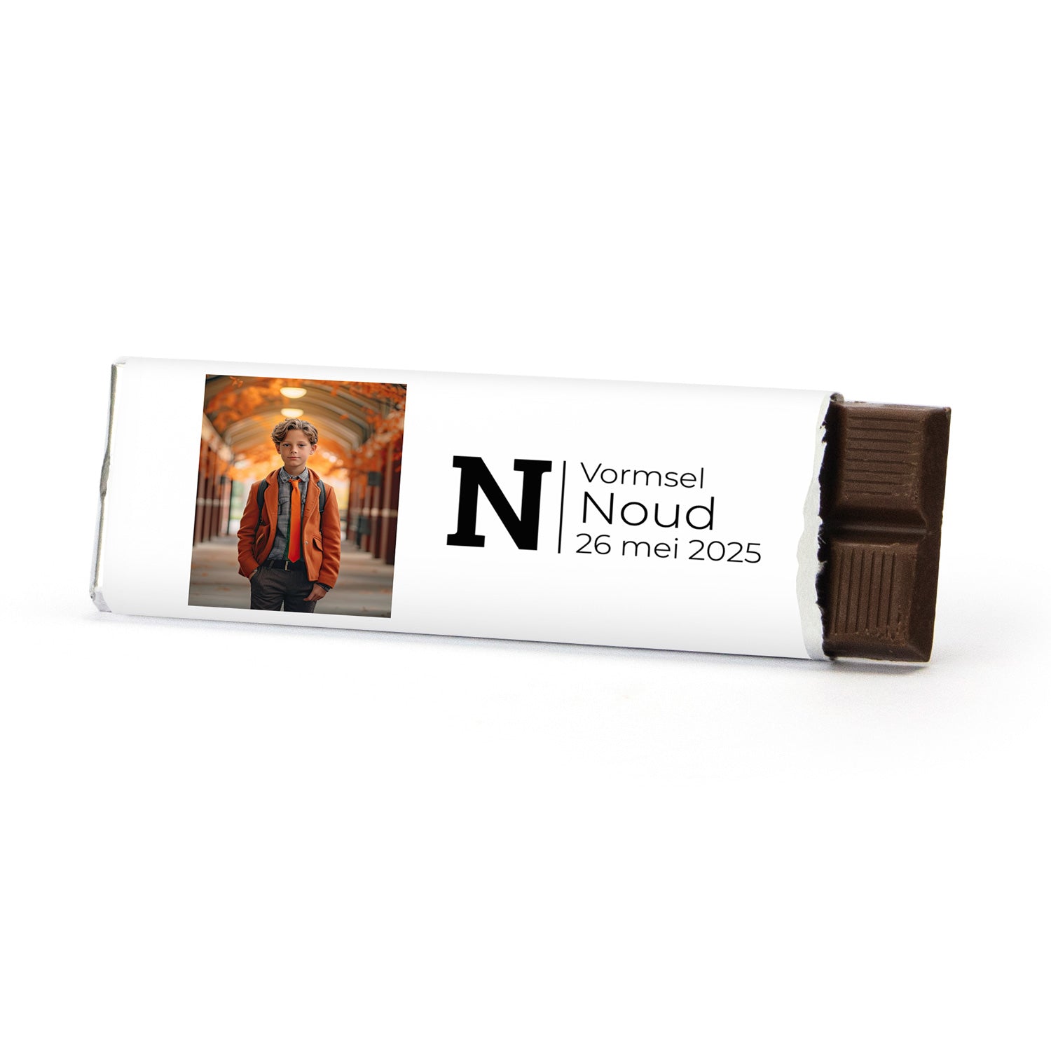 Chocoladereep - Communie jongens - Bedankjes.nl