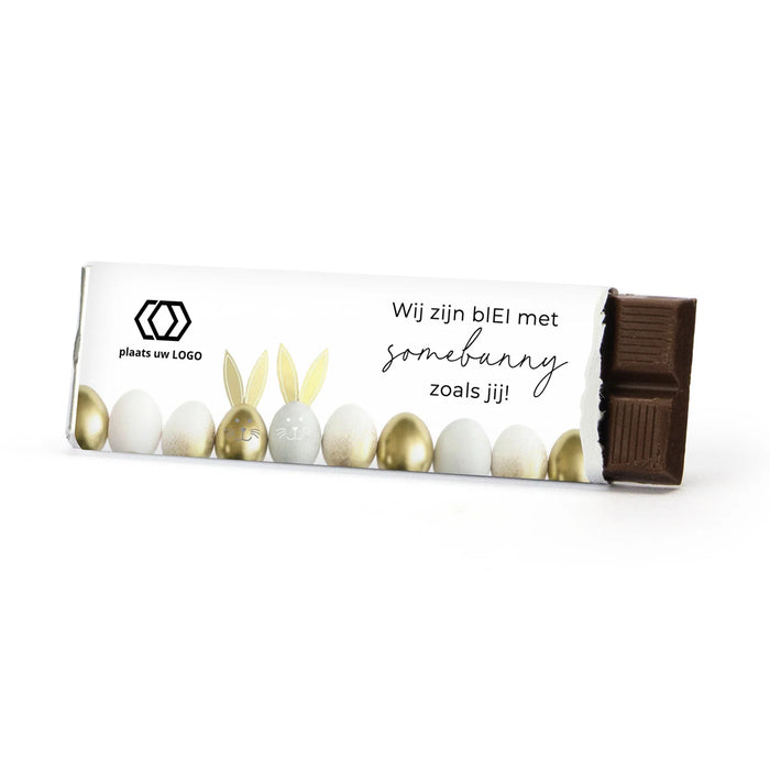 Chocoladereep met eigen wikkel - Pasen Chocoladereep met eigen wikkel - Pasen