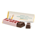Chocoladereep 75 gram met eigen wikkel - Zakelijk