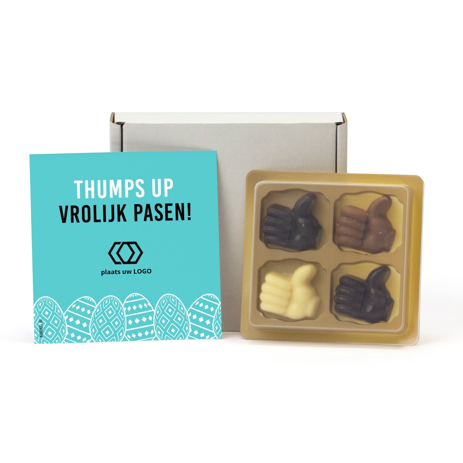 Thumb's UP voor je inzet - Pasen - Bedankjes.nl