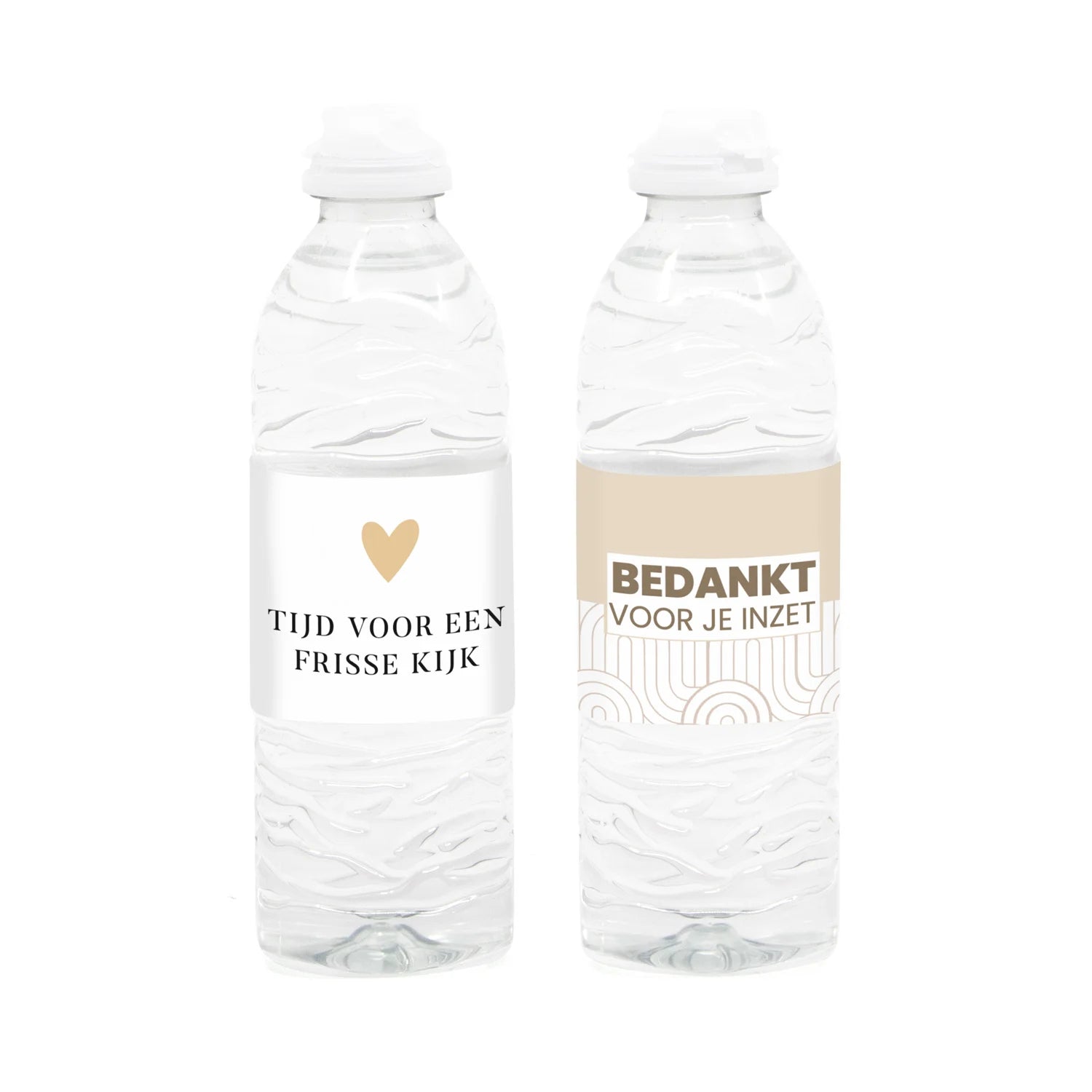 Flesje water met eigen etiket - Zakelijk