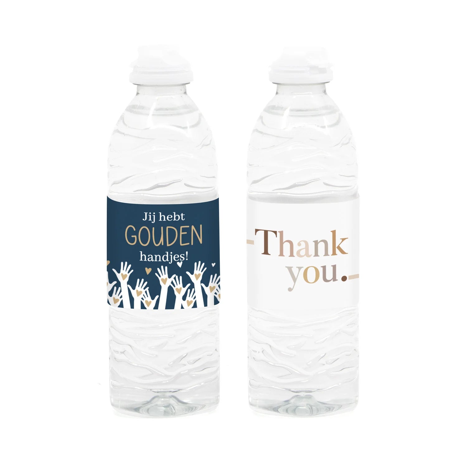 Flesje water met eigen etiket - Zakelijk