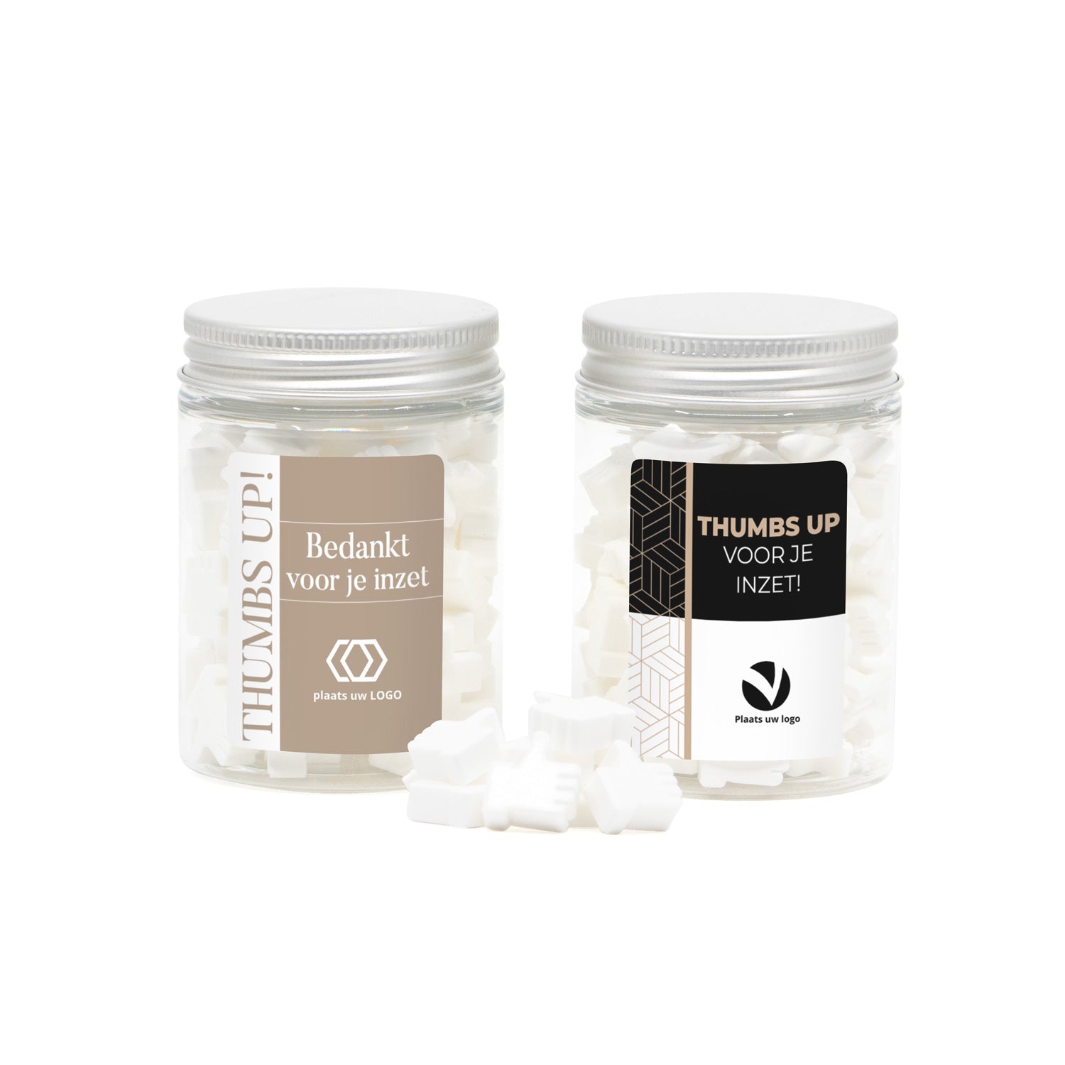 Pepermunt Duimpjes voor een frisse start - Zakelijk - Bedankjes.nl