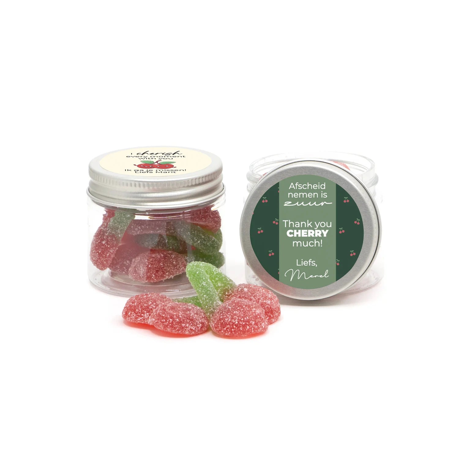Thank you Cherry Much mini potje- Afscheid Collega - Bedankjes.nl
