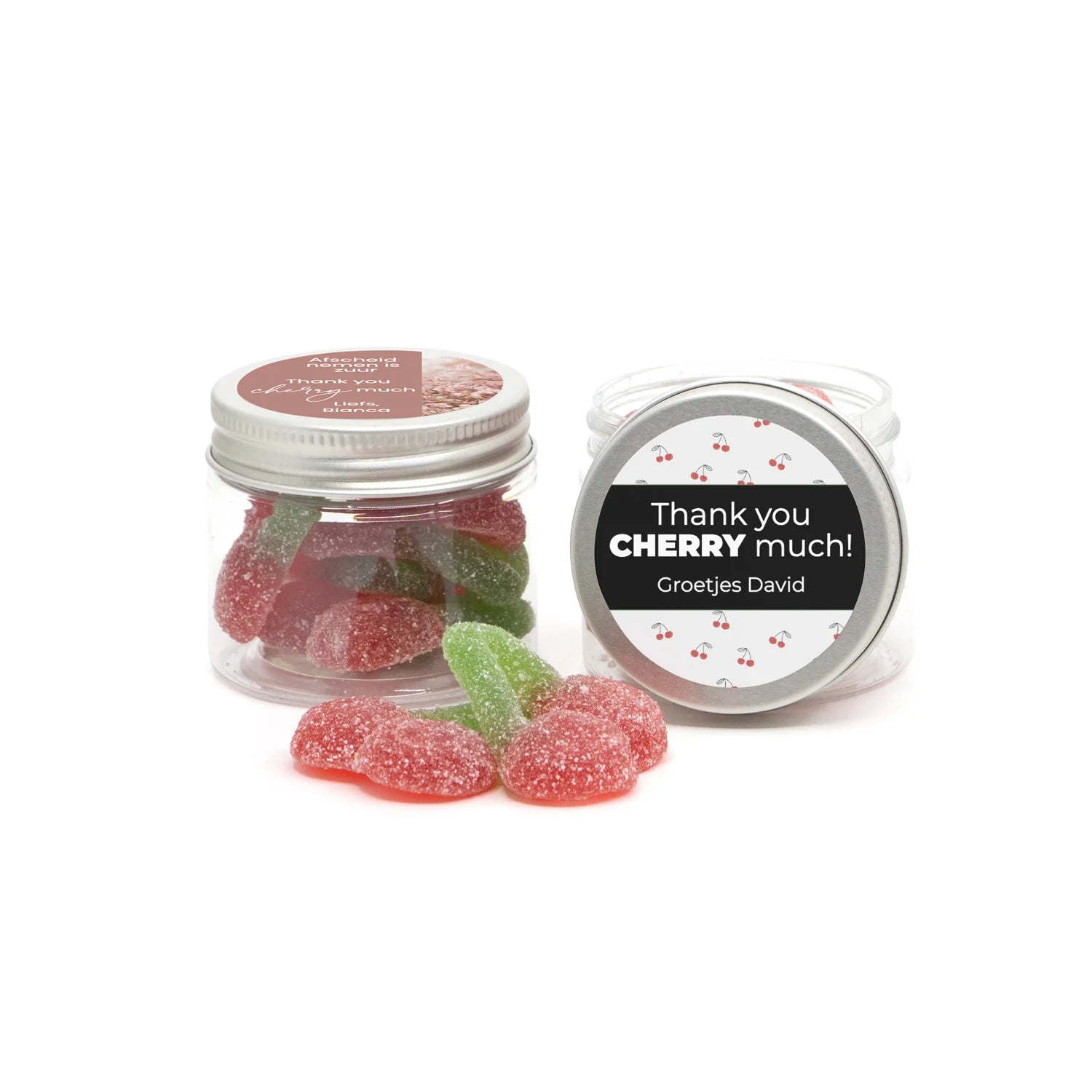 Thank you Cherry Much mini potje- Afscheid Collega - Bedankjes.nl