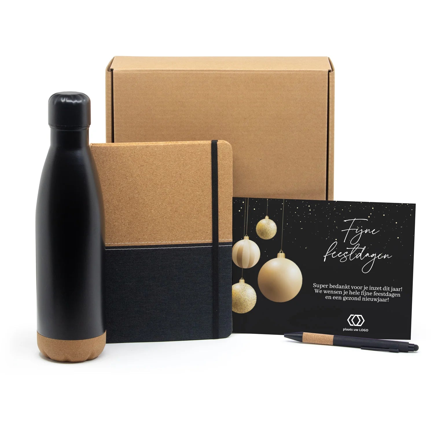 Giftbox met persoonlijke kaart- Kerst - Bedankjes.nl