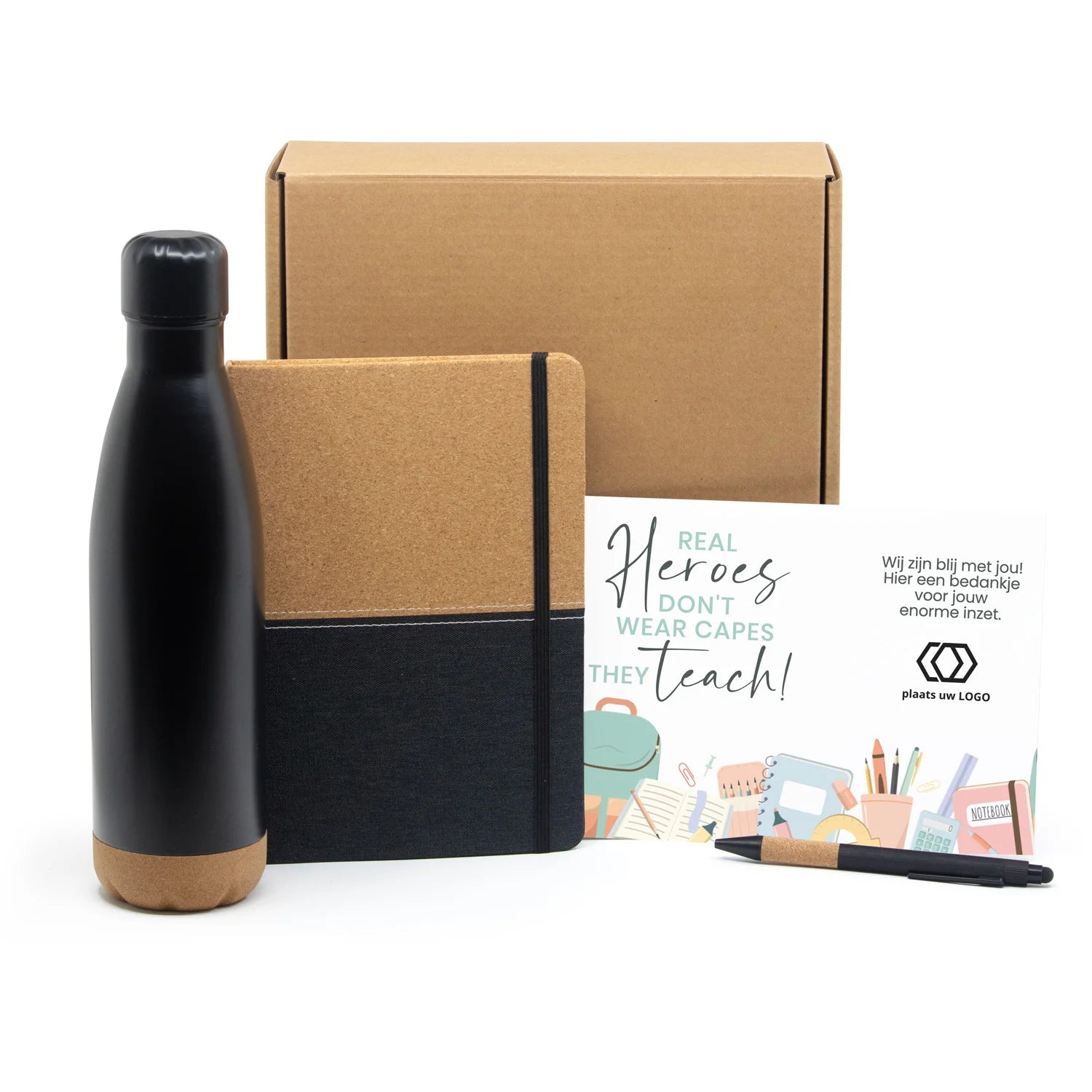 Giftbox met persoonlijke kaart- Leraar - Bedankjes.nl