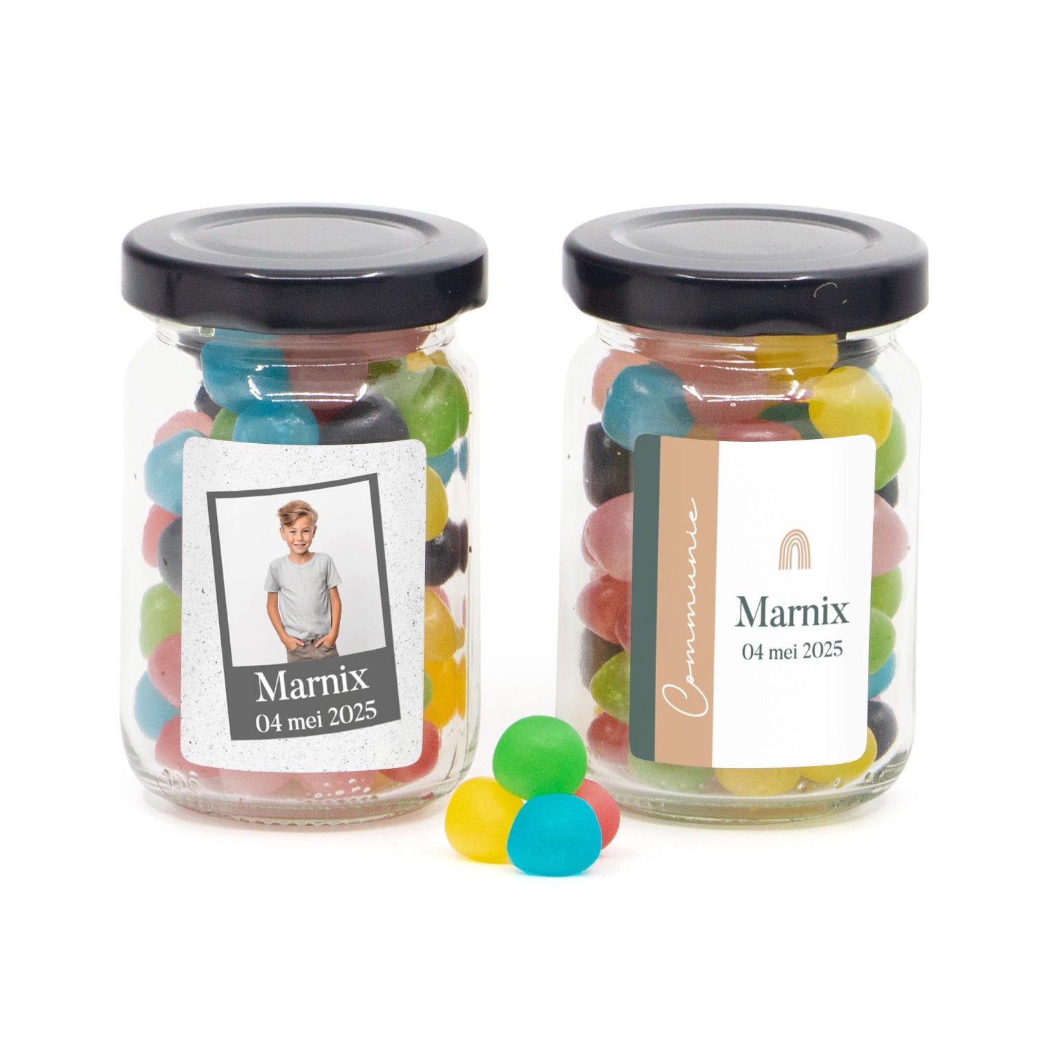 Glazen potje - Communie jongens - Bedankjes.nl