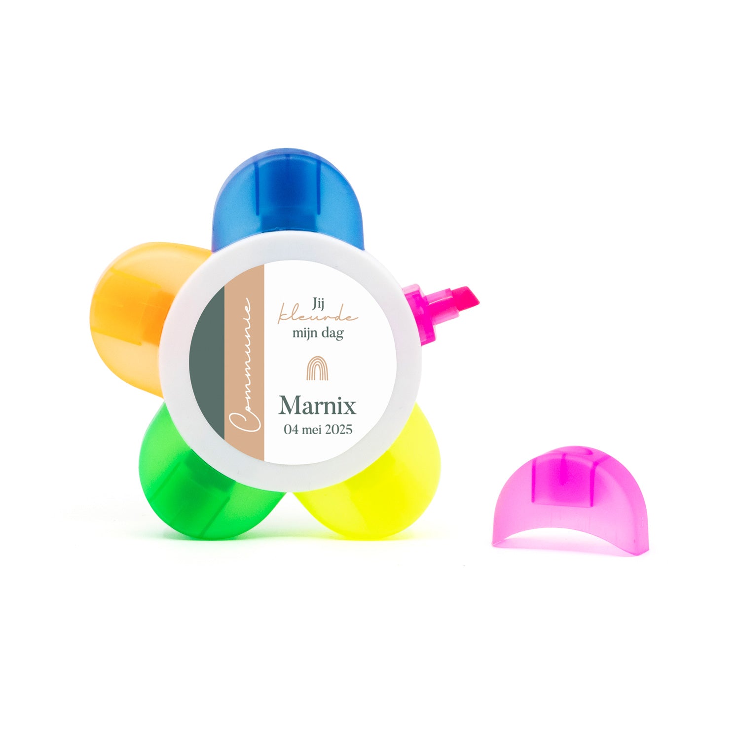 Highlight markeerstift - Communie jongens - Bedankjes.nl